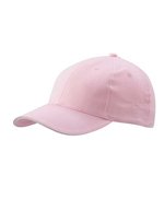 Myrtle beach 6-Panel Sandwich Cap mit Metallverschluss, Beige/Navy One Size, MB024 – Light Pink/White