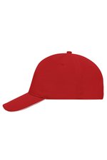Myrtle beach 5 Panel Sandwich Cap aus Baumwolle, Black/White One Size, MB035 – Bild 5