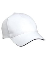 Myrtle beach 5 Panel Sandwich Cap aus Baumwolle, Black/White One Size, MB035 – White/Navy