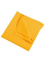 Myrtle beach Multifunktionstuch 50x50 cm, 1-farbig – Gold