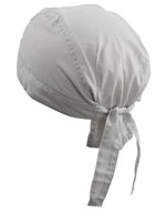 Myrtle beach Bandana Hut aus Polyester-Baumwolle, Black One Size, MB041 – Gris clair