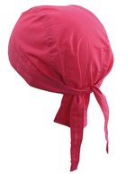 Myrtle beach Bandana Hut aus Polyester-Baumwolle, Black One Size, MB041 – Rose