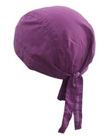 Myrtle beach Bandana Hut aus Polyester-Baumwolle, Black One Size, MB041 – Violet