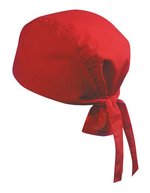 Myrtle beach Bandana Hut aus Polyester-Baumwolle, Black One Size, MB041 – Rouge