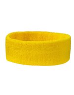 Myrtle beach Terry Stirnband, 80% Baumwolle, 5,5 cm, Aqua One Size, MB042 – Gold