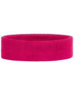 Myrtle beach Terry Stirnband, 80% Baumwolle, 5,5 cm, Aqua One Size, MB042 – Pink