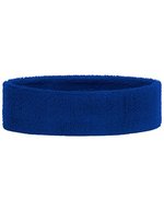 Myrtle beach Terry Stirnband, 80% Baumwolle, 5,5 cm, Aqua One Size, MB042 – Royal