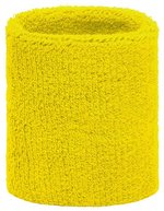Myrtle Beach Frottier Armschweißband 8 cm, Aqua One Size, MB043 – Jaune clair