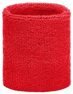 Myrtle Beach Frottier Armschweißband 8 cm, Aqua One Size, MB043 – Rouge