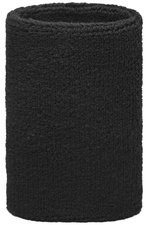 Myrtle beach Extrabreites Frottee-Armschweißband 12 cm, Black One Size, MB044 – Bild 3