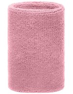 Myrtle beach Extrabreites Frottee-Armschweißband 12 cm, Black One Size, MB044 – Light Pink