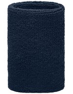 Myrtle beach Extrabreites Frottee-Armschweißband 12 cm, Black One Size, MB044 – Navy