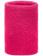 Myrtle beach Extrabreites Frottee-Armschweißband 12 cm, Black One Size, MB044 – Pink
