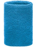Myrtle beach Extrabreites Frottee-Armschweißband 12 cm, Black One Size, MB044 – Turquoise