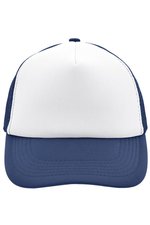 Myrtle beach 5-Panel Polyester Mesh Cap mit Klickverschluss, Black One Size, MB070 – Bild 3