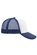 Myrtle beach 5-Panel Polyester Mesh Cap mit Klickverschluss, Black One Size, MB070 – Bild 6