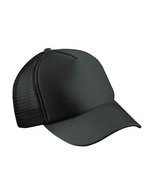Myrtle beach 5-Panel Polyester Mesh Cap mit Klickverschluss, Black One Size, MB070 – Bild 2