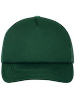 Myrtle beach 5-Panel Polyester Mesh Cap mit Klickverschluss, Black One Size, MB070 – Dark Green