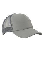 Myrtle beach 5-Panel Polyester Mesh Cap mit Klickverschluss, Black One Size, MB070 – Dark Grey
