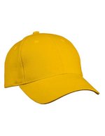 Myrtle beach 6 Panel Cap aus schwerer Baumwolle, Beige One Size, MB091 – Or