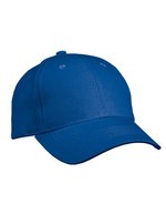 Myrtle beach 6 Panel Cap aus schwerer Baumwolle, Beige One Size, MB091 – Royal