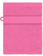 Myrtle beach Flanell-Waschhandschuh aus Bio-Baumwolle – Fuchsia