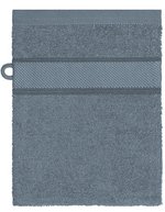 Myrtle beach Flanell-Waschhandschuh aus Bio-Baumwolle, Fuchsia 15 x 21 cm, MB440 – Graphite