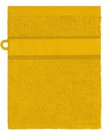 Myrtle beach Flanell-Waschhandschuh aus Bio-Baumwolle, Fuchsia 15 x 21 cm, MB440 – Jaune