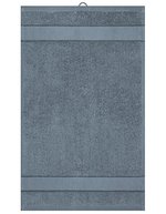 Myrtle Beach Bio-Baumwoll Gästehandtuch 30x50 cm, Acid Yellow 30 x 50 cm, MB441 – Graphite