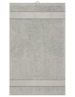 Myrtle Beach Bio-Baumwoll Gästehandtuch 30x50 cm, Acid Yellow 30 x 50 cm, MB441 – Mid Grey