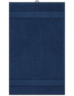 Myrtle Beach Bio-Baumwoll Gästehandtuch 30x50 cm, Acid Yellow 30 x 50 cm, MB441 – Navy