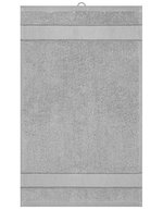 Myrtle Beach Bio-Baumwoll Gästehandtuch 30x50 cm, Acid Yellow 30 x 50 cm, MB441 – Silver