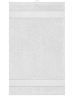 Myrtle Beach Bio-Baumwoll Gästehandtuch 30x50 cm, Acid Yellow 30 x 50 cm, MB441 – White