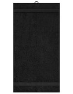 Myrtle Beach Handtuch 50x100 cm Baumwolle, Acid Yellow 50 x 100 cm, MB442 – Black