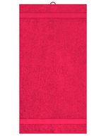 Myrtle Beach Handtuch 50x100 cm Baumwolle, Acid Yellow 50 x 100 cm, MB442 – Red