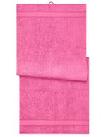 Myrtle Beach Sauna Sheet aus Bio-Baumwolle, Acid Yellow 70 x 180 cm, MB444 – Fuchsia