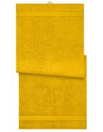 Myrtle Beach Sauna Sheet aus Bio-Baumwolle, Acid Yellow 70 x 180 cm, MB444 – Yellow
