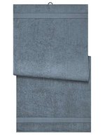 Myrtle Beach Badetuch aus Bio-Baumwolle, Acid Yellow 100 x 150 cm, MB445 – Graphite