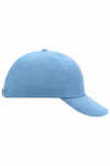 Myrtle Beach 6-Panel Cap Schwarz, Aqua 58 cm, MB6111 – immagine 6