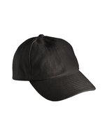 Myrtle Beach 6-Panel Cap Schwarz, Aqua 58 cm, MB6111 – Noir