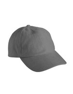 Myrtle Beach 6-Panel Cap Schwarz, Aqua 58 cm, MB6111 – Gris fonce