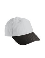 Myrtle Beach 6-Panel Cap Schwarz, Aqua 58 cm, MB6111 – Gris clair/Noir
