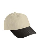 Myrtle Beach 6-Panel Cap Schwarz, Aqua 58 cm, MB6111 – Light Khaki/Black