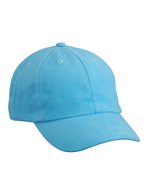 Myrtle Beach 6-Panel Cap Schwarz, Aqua 58 cm, MB6111 – Bleu ciel