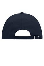 Myrtle beach 6-Panel Raver Sandwich Cap Baumwolle, Black/Beige One Size, MB6112 – Bild 4