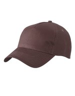 Myrtle beach 5-Panel Cap aus 100% Baumwolle, Atlantic One Size, MB6117 – Marrone scuro