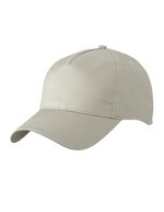 Myrtle beach 5-Panel Cap aus 100% Baumwolle, Atlantic One Size, MB6117 – Cachi