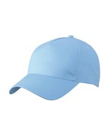 Myrtle beach 5-Panel Cap aus 100% Baumwolle, Atlantic One Size, MB6117 – Azzurro chiaro