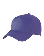 Myrtle beach 5-Panel Cap aus 100% Baumwolle, Atlantic One Size, MB6117 – Malva