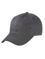 Myrtle Beach Gebürstete Baumwollcap 6-Panel, Beige One Size, MB6118 – Carbon